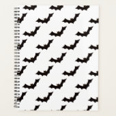 Halloween, Patroon van Vleermuizen, Trick Or Treat Planner (Voorkant)
