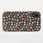 Halloween Patroon voor schedels en Botten Case-Mate iPhone Case (Achterkant (horizontaal))