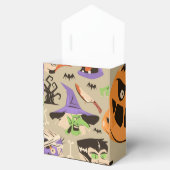 Halloween Patroon voor Vor Box Bedankdoosjes (Geopend)