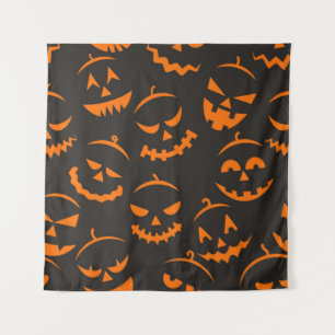 Halloween patroon wandkleed