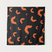 Halloween patroon wandkleed (Voorkant (horizontaal))