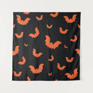 Halloween patroon wandkleed
