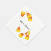 Halloween patroon willekeurige snoepstukken servetten (Hoek)