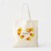 Halloween patroon willekeurige snoepstukken tote bag (Voorkant)