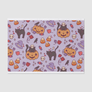 Halloween patroondecoratie koffie mok tissuepap tissuepapier