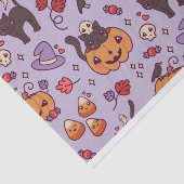 Halloween patroondecoratie koffie mok tissuepap tissuepapier (Detail)