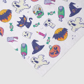 Halloween patroondecoratie tissuepapier (Detail)