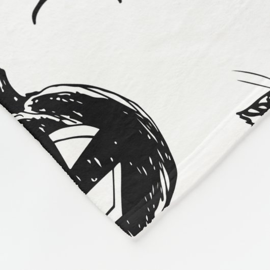 Halloween patroonontwerp fleece deken (Hoek)