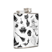 Halloween patroonontwerp heupfles (Rechts)