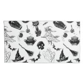 Halloween patroonontwerp kussensloop (Achterkant-Rechts)