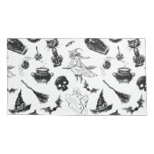 Halloween patroonontwerp kussensloop (Achterkant-Links)