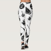 Halloween patroonontwerp leggings (Achterkant)