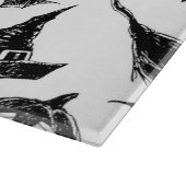 Halloween patroonontwerp snijplank (Hoek)