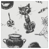 Halloween patroonontwerp stof (Close Up)