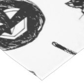 Halloween patroonontwerp tafelkleed (Gekanteld)