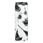 Halloween patroonontwerp thermosbeker (Achterkant)