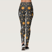 Halloween Pattern 2 Leggings (Achterkant)
