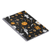 Halloween Pattern 2 Notitieboek (Rechterzijde)