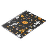 Halloween Pattern 2 Notitieboek (Linkerzijde)