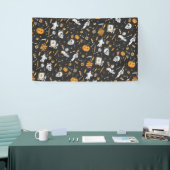 Halloween Pattern 2 Spandoek (Beurs)