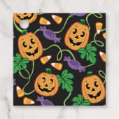 HALLOWEEN PATTERN BEDANKJES LABELS (Voorkant)