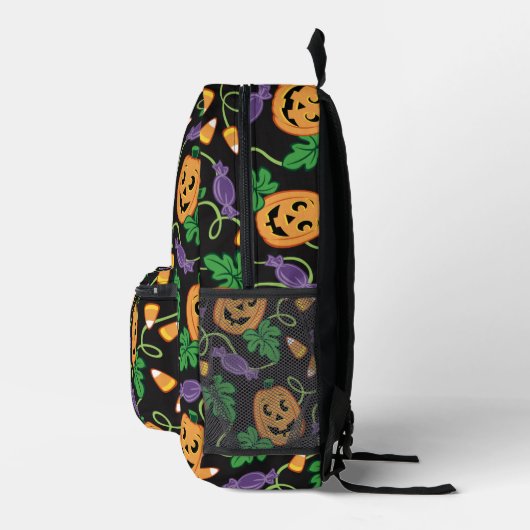 HALLOWEEN PATTERN BEDRUKTE RUGZAK (Rechts)