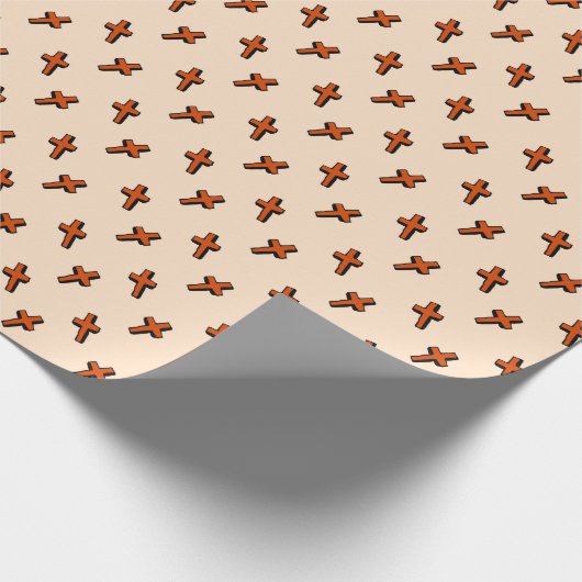 Halloween Pattern Cadeaupapier (Hoek)