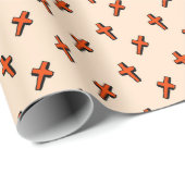 Halloween Pattern  Cadeaupapier (Rol Hoek)