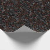 Halloween Pattern Cadeaupapier (Hoek)