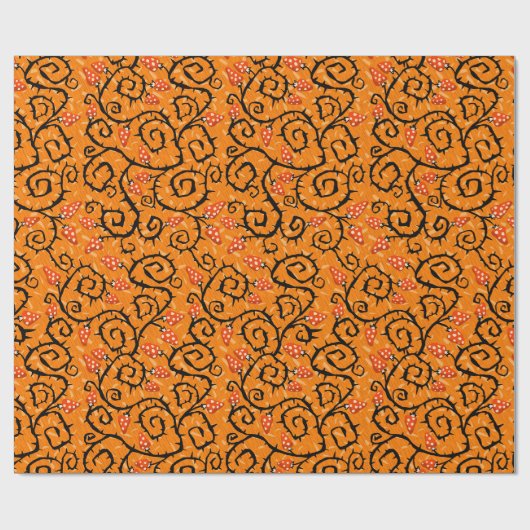 Halloween Pattern Cadeaupapier (Vlak)
