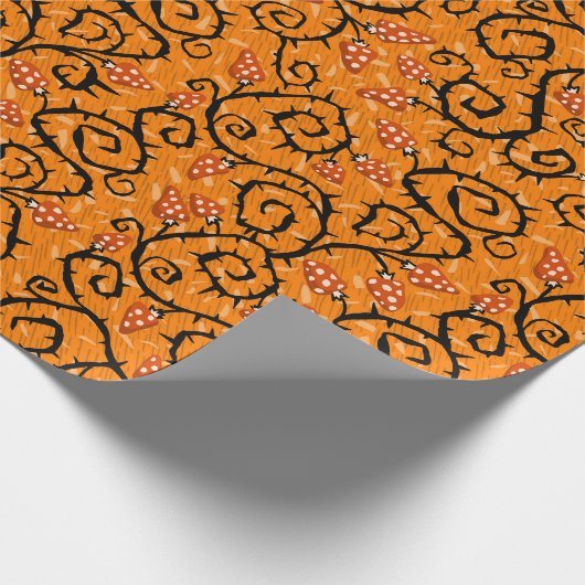 Halloween Pattern Cadeaupapier (Hoek)