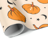Halloween Pattern Cadeaupapier (Rol Hoek)