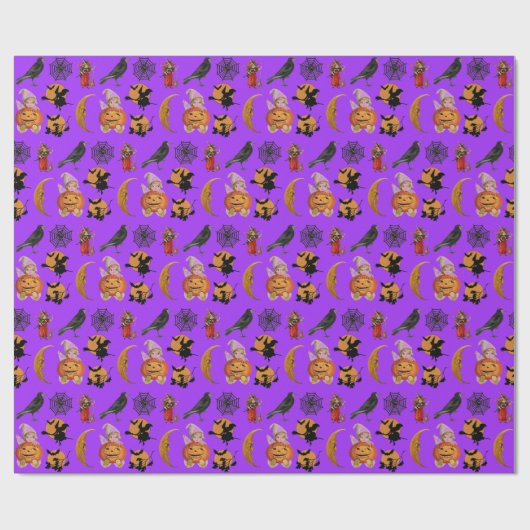  Halloween Pattern Craft of Gift Cadeaupapier (Vlak)