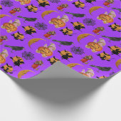  Halloween Pattern Craft of Gift Cadeaupapier (Hoek)