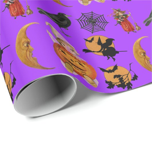  Halloween Pattern Craft of Gift Cadeaupapier (Rol Hoek)