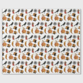  Halloween Pattern Craft of Gift Cadeaupapier (Vlak)