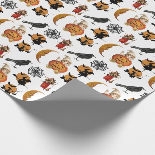  Halloween Pattern Craft of Gift Cadeaupapier (Hoek)