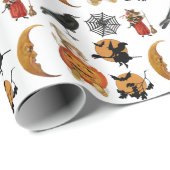  Halloween Pattern Craft of Gift Cadeaupapier (Rol Hoek)