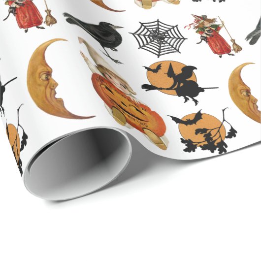 Halloween Pattern Craft of Gift Cadeaupapier (Rol Hoek)