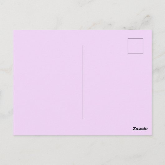 Halloween Pattern Dank je Paars Briefkaart (Achterkant)