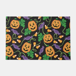 HALLOWEEN PATTERN DEURMAT
