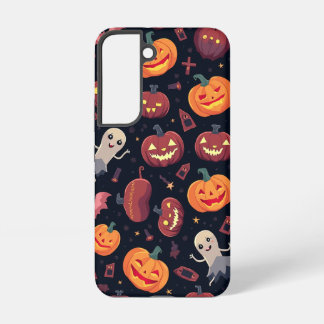 Halloween Pattern Galaxy Hoesje Samsung Galaxy Hoesje