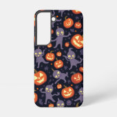 Halloween Pattern Galaxy Hoesje Samsung Galaxy Hoesje (Achterkant)