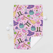 Halloween Pattern Golfhanddoek (Insitu)