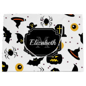 Halloween Pattern Groot Cadeauzakje (Voorkant)