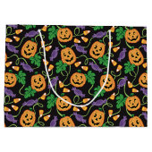 HALLOWEEN PATTERN GROOT CADEAUZAKJE (Achterkant)
