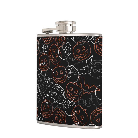 Halloween Pattern Heupfles (Links)