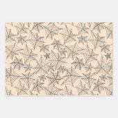 Halloween Pattern Inpakpapier Vel (Voorkant 3)