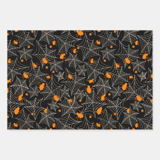 Halloween Pattern Inpakpapier Vel (Voorkant 2)