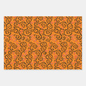 Halloween Pattern Inpakpapier Vel (Voorkant)